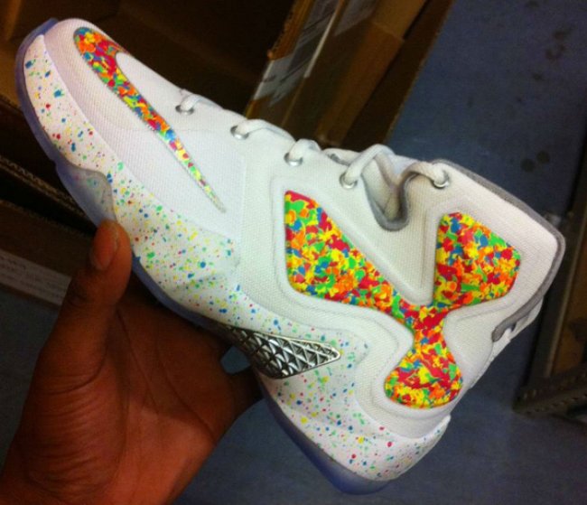 LBJ13,LeBron 13 LBJ13 水果麦片 LeBron 13 GS “Fruity Pebbles” 曝光