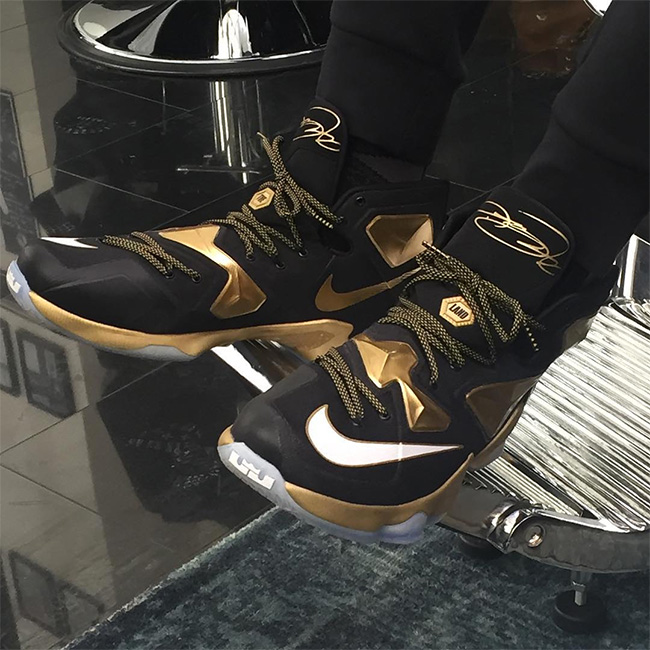 LBJ13,LeBron 13 LBJ13 王者皇冠？詹姆斯上脚全新 LeBron 13 “The Land”