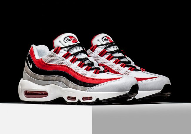 749766-601,Air Max 95,Nike 749766-601 Nike Air Max 95 “University Red” 活力亮相
