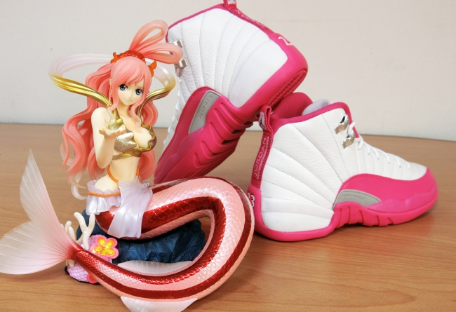 510815-109,AJ12,Air Jordan 12 510815-109AJ12 Air Jordan 12 GS “Valentine's Day” 开箱欣赏