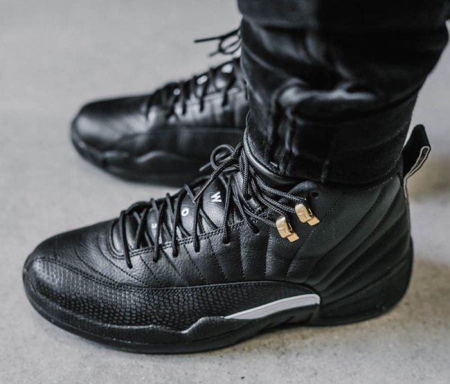 130690-013,AJ12,Air Jordan 12 130690-013AJ12 Air Jordan 12 “The Master” 黑金上脚