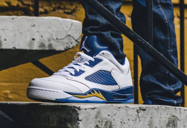 819171-135,AJ5,Air Jordan 5 819171-135AJ5低帮 艾佛森上脚 Air Jordan 5 Low “Dunk From Above”