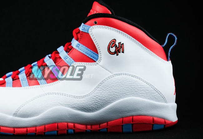 310805-114,AJ10,Air Jordan 10 310805-114AJ10芝加哥 Air Jordan 10 “Chicago” 清晰图赏