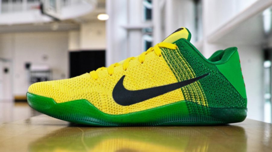 Kobe 11,科比11代  Kobe 11 Elite Low “Oregon Ducks” PE 俄勒冈专属配色