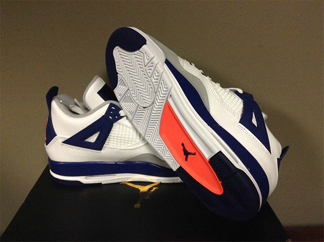 487724-132,AJ4,Air Jordan 4 487724-132AJ4 骑士配色？Air Jordan 4 GS “Deep Royal Blue” 3 月发售