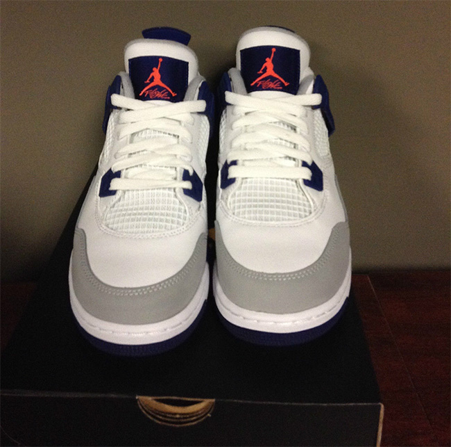487724-132,AJ4,Air Jordan 4 487724-132AJ4 骑士配色？Air Jordan 4 GS “Deep Royal Blue” 3 月发售