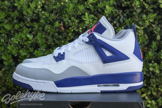 487724-132,AJ4,Air Jordan 4 487724-132AJ4骑士 骑士配色 Air Jordan 4 GS “Deep Royal Blue” 即将发售
