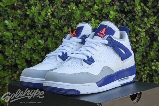 487724-132,AJ4,Air Jordan 4 487724-132AJ4骑士 骑士配色 Air Jordan 4 GS “Deep Royal Blue” 即将发售