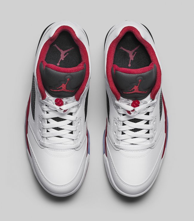 819171-101,AJ5,Air Jordan 5 819171-101AJ5低帮 Air Jordan 5 Low “Fire Red” 中国区发售信息