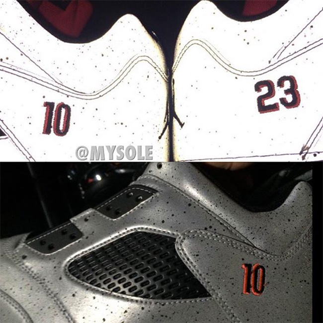 AJ5,Air Jordan 5 AJ5 全 3M 反光！内马尔配色 Air Jordan 5 Low “Neymar”