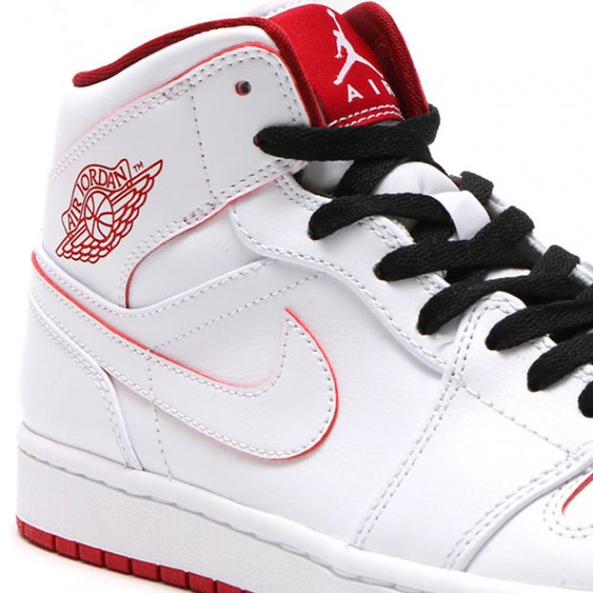 554724-103,AJ1,Air Jordan 1 554724-103AJ1 Air Jordan 1 Mid 白红新色即将发售