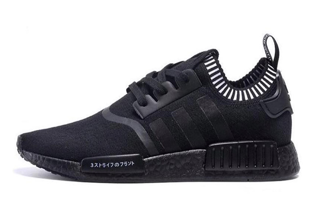 NMD,adidas  【视频】全黑 adidas NMD “All Black” 360° 展示