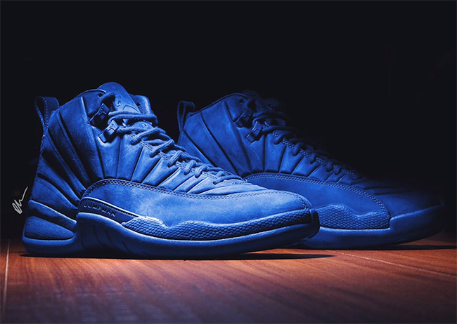 AJ12,Air Jordan 12 AJ12 2016配色发售信息 Air Jordan 12 Premium “Blue Suede” 疑似曝光