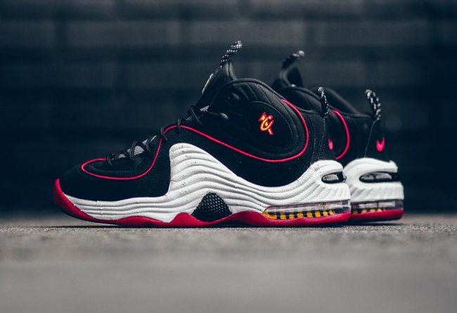 333886-002,Air Penny 2,Nike 333886-002 黑红配色 Nike Air Penny 2 Retro “Miami Heat” 即将发售