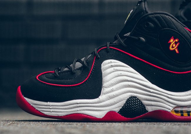 333886-002,Air Penny 2,Nike 333886-002 黑红配色 Nike Air Penny 2 Retro “Miami Heat” 即将发售