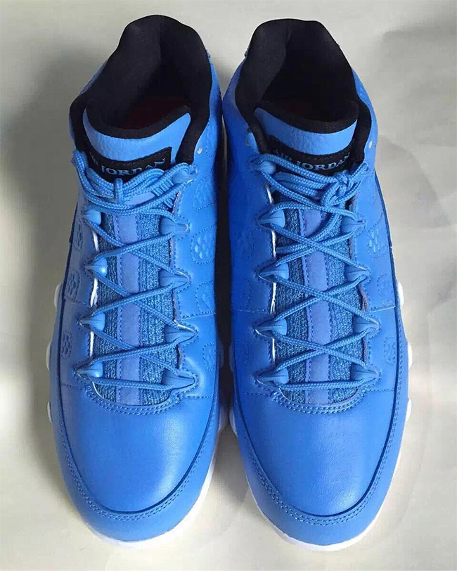 AJ9,Air Jordan 9 AJ9低帮 北卡蓝 Air Jordan 9 Low “Pantone” 全新实物图片