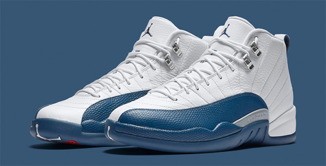 130690-113,AJ12,Air Jordan 12 货量不大AJ12法国蓝 法国蓝 Air Jordan 12 “French Blue” 发售推迟