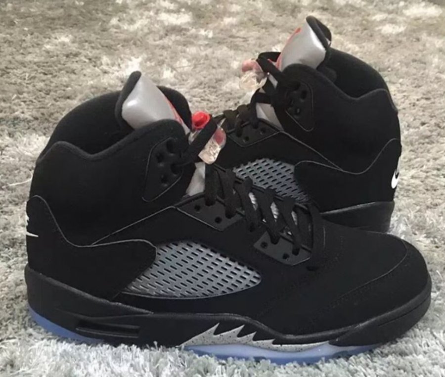 845035-003,AJ5,Air Jordan 5 845035-003AJ5 Air Jordan 5 Retro OG “Black Metallic” 实物新照