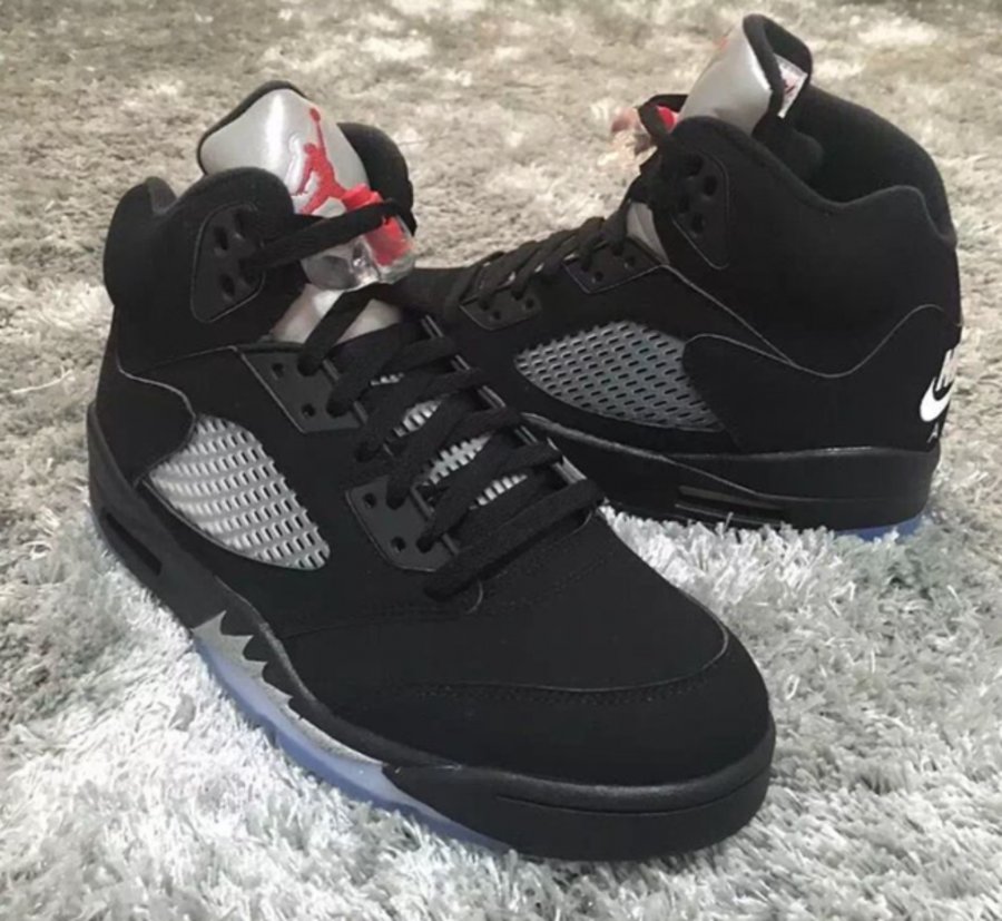 845035-003,AJ5,Air Jordan 5 845035-003AJ5 Air Jordan 5 Retro OG “Black Metallic” 实物新照