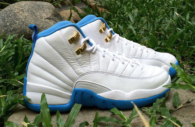 510815-127,AJ12,Air Jordan 12 510815-127AJ12 北卡蓝 Air Jordan 12 GS “University Blue” 发售延期