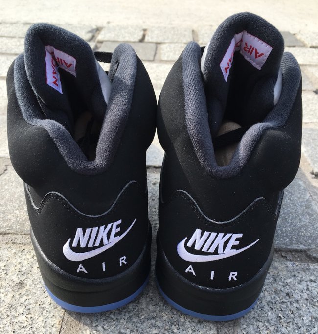 845035-003,AJ5,Air Jordan 5,AJ 845035-003AJ5黑银 Air Jordan 5 Retro OG “Black Metallic” 全新实物图片