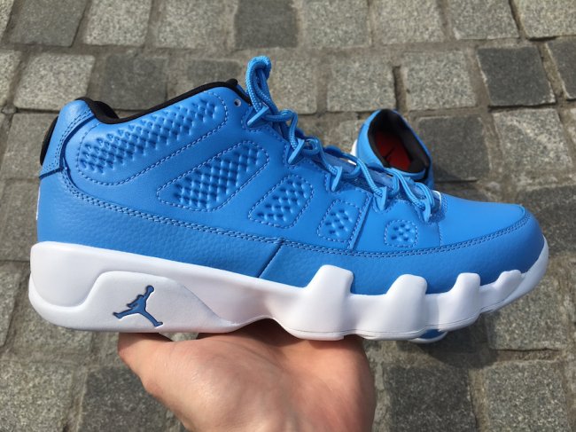832822-401,AJ9,Air Jordan 9 832822-401AJ9低帮 北卡蓝 Air Jordan 9 Low “Pantone” 清晰实物近照