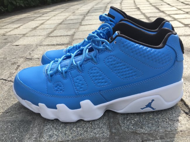 832822-401,AJ9,Air Jordan 9 832822-401AJ9低帮 北卡蓝 Air Jordan 9 Low “Pantone” 清晰实物近照