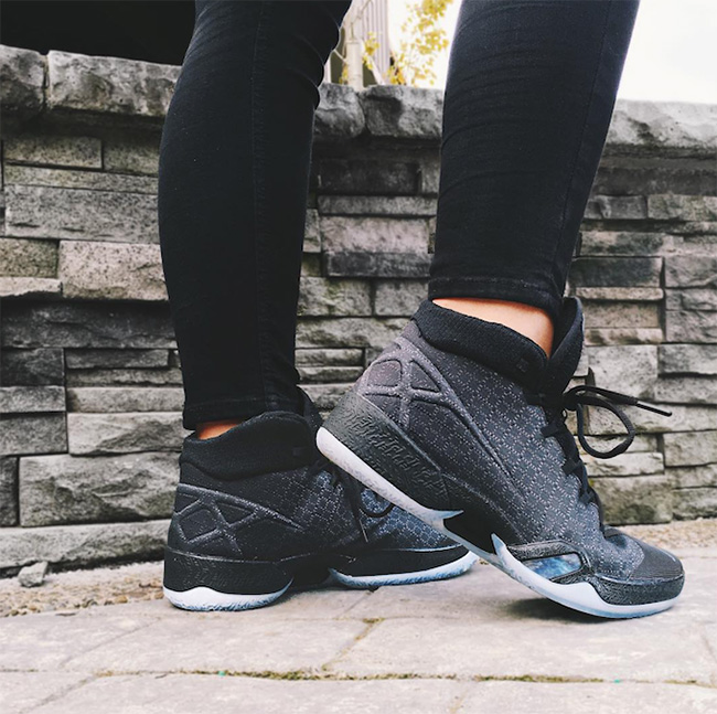 811006-010,AJ30,Air Jordan 30 811006-010AJ30 Air Jordan XXX “Black” 全黑新色上脚