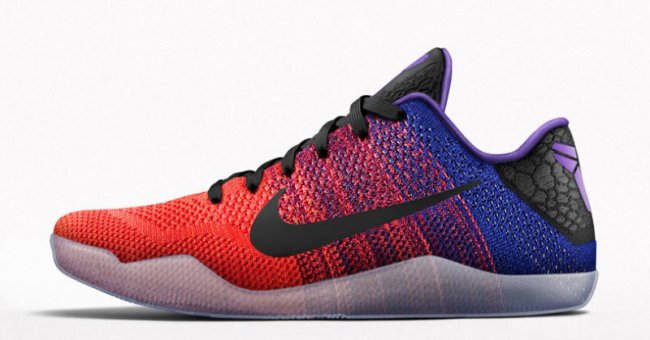 Kobe 11,科比11代,NIKEiD  NIKEiD Kobe 11 Elite Low 开启多彩日落主题
