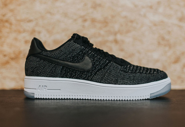 Air Force 1 Flyknit  经典革新，Nike Air Force 1 Flyknit Low 白黑双色欣赏