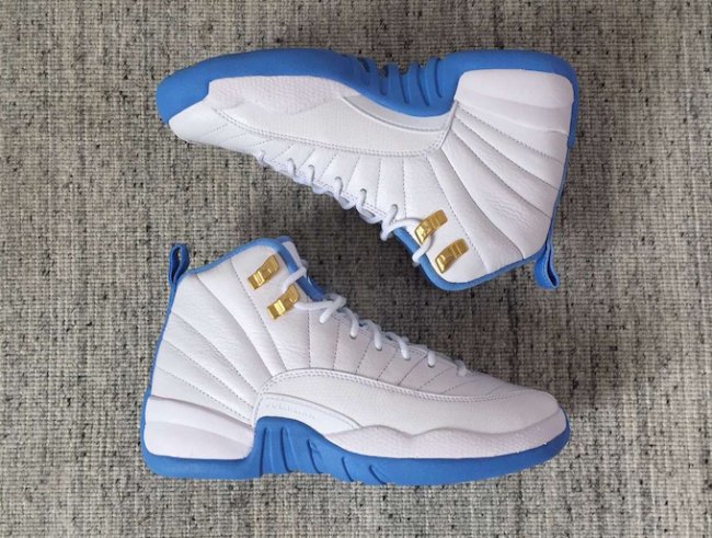 510815-127,AJ12,Air Jordan 12 510815-127AJ12 北卡蓝 Air Jordan 12 GS “University Blue” 下月发售