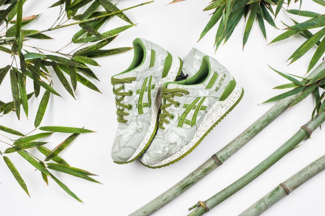 GEL-Lyte III,ASICS H633N-8181 日本提花系列，ASICS Gel-Lyte III 竹子配色美图近赏