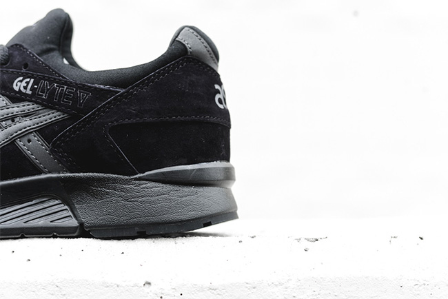 H5M4L-9090,Gel-Lyte V,ASICS  暗夜黑武士 ASICS Gel-Lyte V “Black” 美图近赏