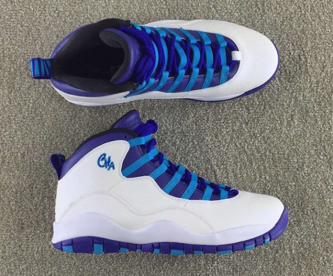 310805-107,AJ10,Air Jordan 10 310805-107AJ10 黄蜂配色 Air Jordan 10 “Charlotte” 将于 6 月份发售