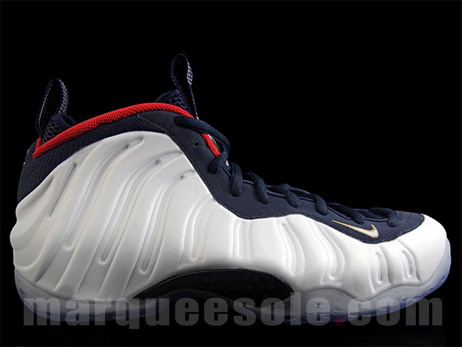 575420-400,Foamposite One,Foam 575420-400奥运喷 Nike Air Foamposite One “Olympic” 清晰实物近赏