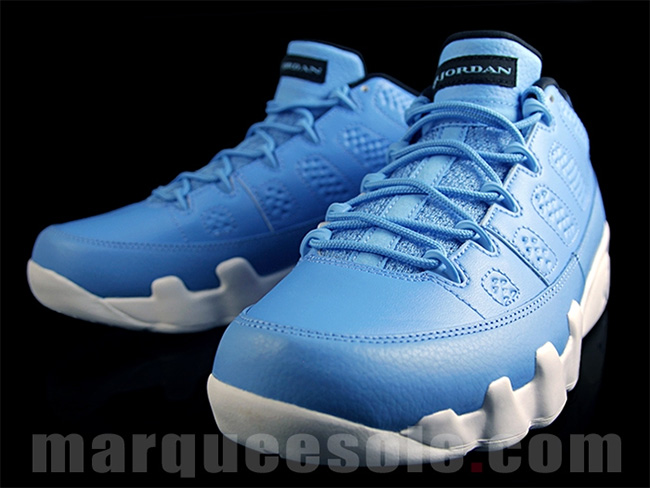 832822-401,AJ9,Air Jordan 9 832822-401AJ9低帮 难得一见的北卡蓝！Air Jordan 9 Low “Pantone” 近赏