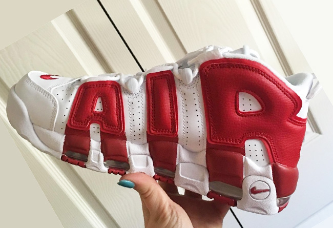 414962-100,Air Uptempo,Nike 414962-100 Nike Air More Uptempo “Varsity Red” 现已发售