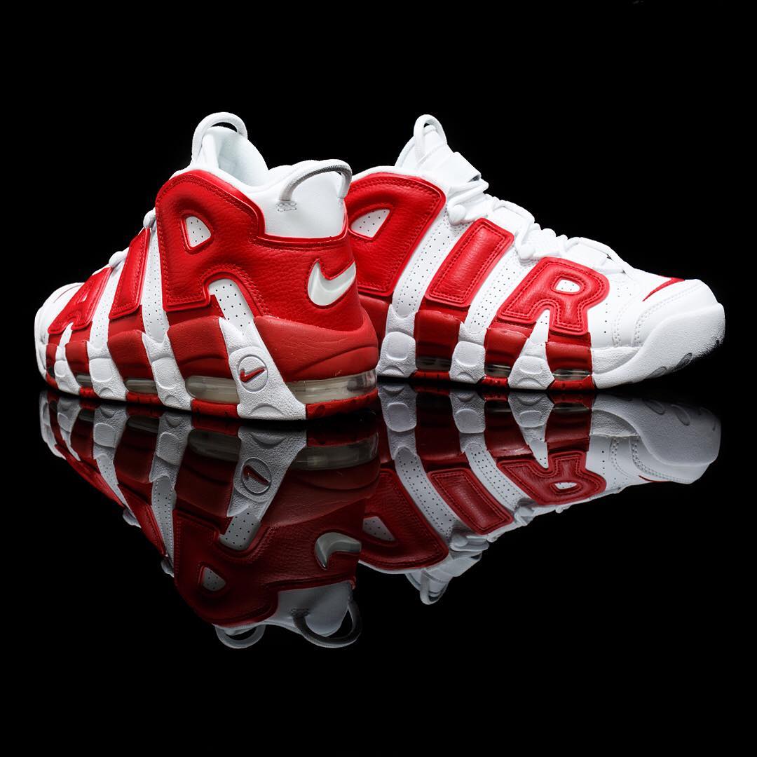 414962-100,Air Uptempo,Nike 414962-100 Nike Air More Uptempo “Varsity Red” 现已发售