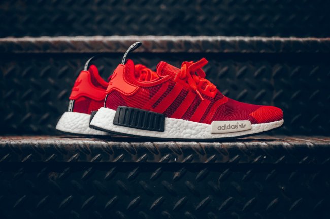 S79164,NMD,adidas S79164 几何迷彩新色 adidas NMD R1 “Red Camo” 美图近赏
