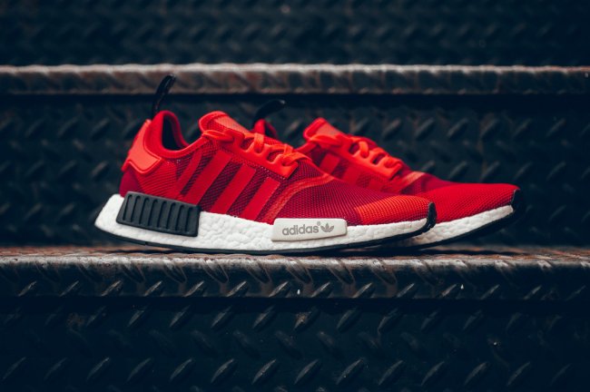 S79164,NMD,adidas S79164 几何迷彩新色 adidas NMD R1 “Red Camo” 美图近赏