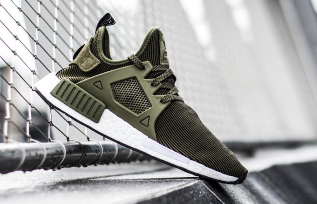 NMD XR1,NMD,adidas  军事风 adidas NMD XR1 “Olive” 上脚实拍