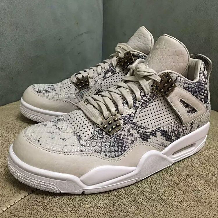 AJ4 Premium,Air Jordan 4 AJ4 蛇皮配色 Air Jordan 4 Premium “Snakeskin” 全新展示