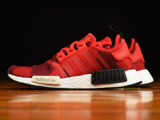 NMD,adidas  adidas NMD Runner 几何迷彩双色实物展示