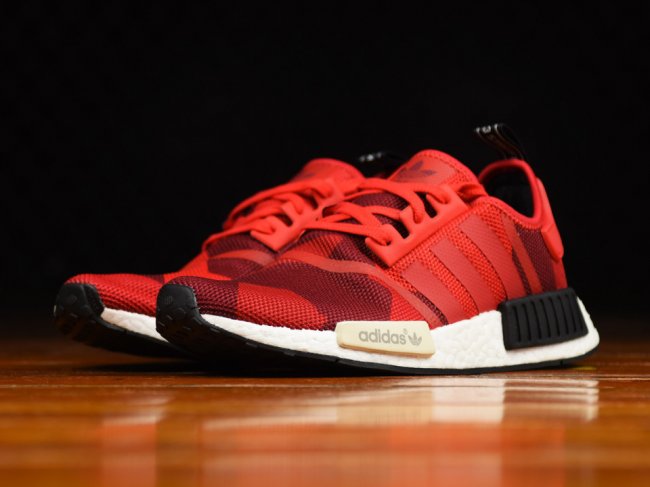 NMD,adidas  adidas NMD Runner 几何迷彩双色实物展示