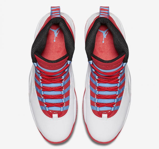 310805-114,AJ10,Air Jordan 10 310805-114AJ10 活力爆棚！Air Jordan 10 “Chicago Flag” 官图释出