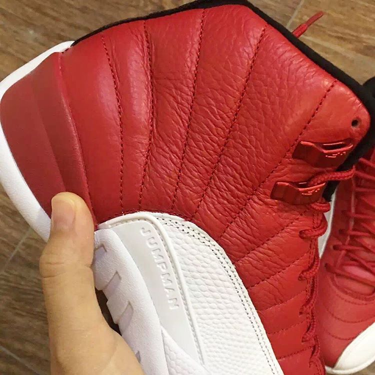 130690-600,AJ12,Air Jordan 12 130690-600AJ12 Air Jordan 12 “Gym Red” 白红上脚