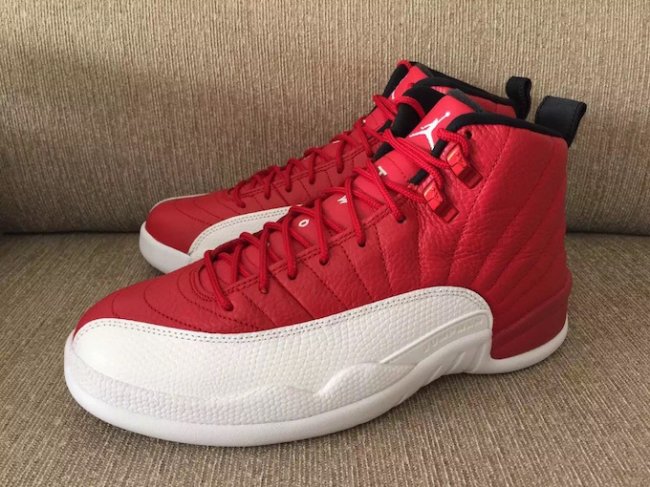 130690-600,AJ12,Air Jordan 12 130690-600AJ12 红白活力，Air Jordan 12 “Gym Red” 清晰实物图赏