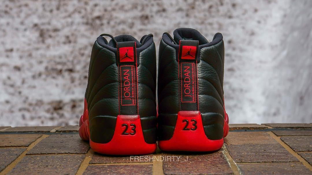 130690-002,AJ12,Air Jordan 12 130690-002AJ12黑红 难忘的 Flu Game！Air Jordan 12 “Bred” 新款尝鲜预览