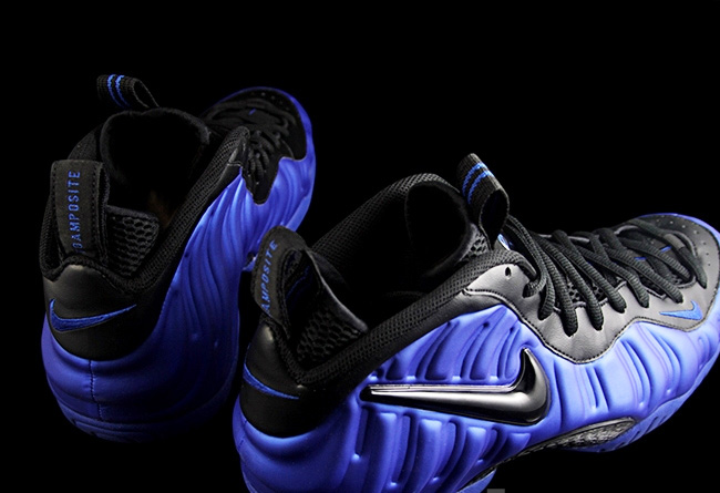 624041-403,Foamposite Pro,Foam  蓝黑泡 Nike Air Foamposite Pro “Hyper Cobalt” 实物近照
