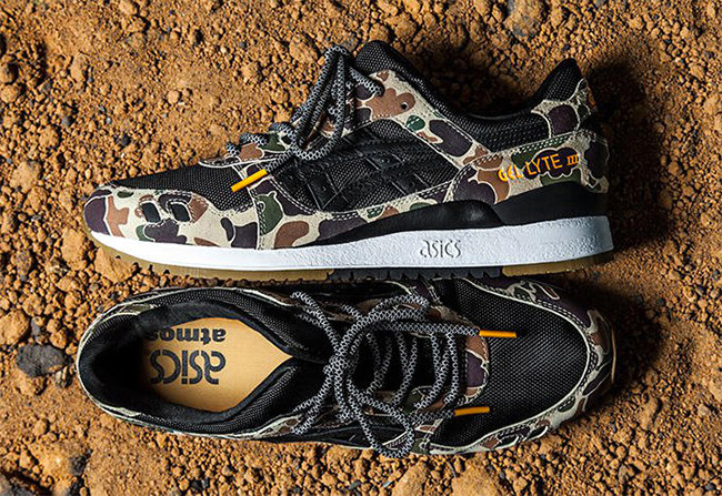 GEL-Lyte III,ASICS  迷彩上身，atmos x ASICS Gel-Lyte III “Duck Camo” 发售信息